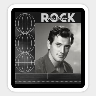 Rock Hudson Sticker